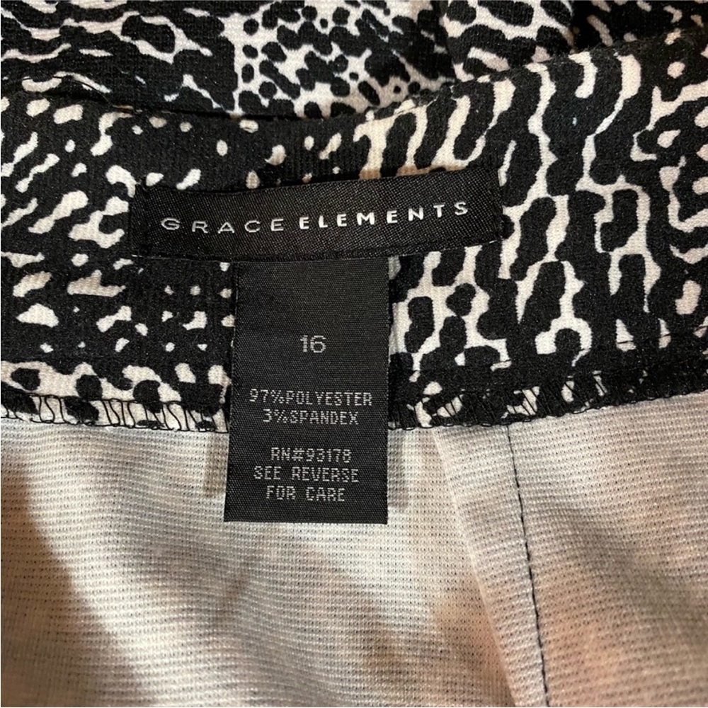 Grace Elements Patterned Pencil Skirt - image 8